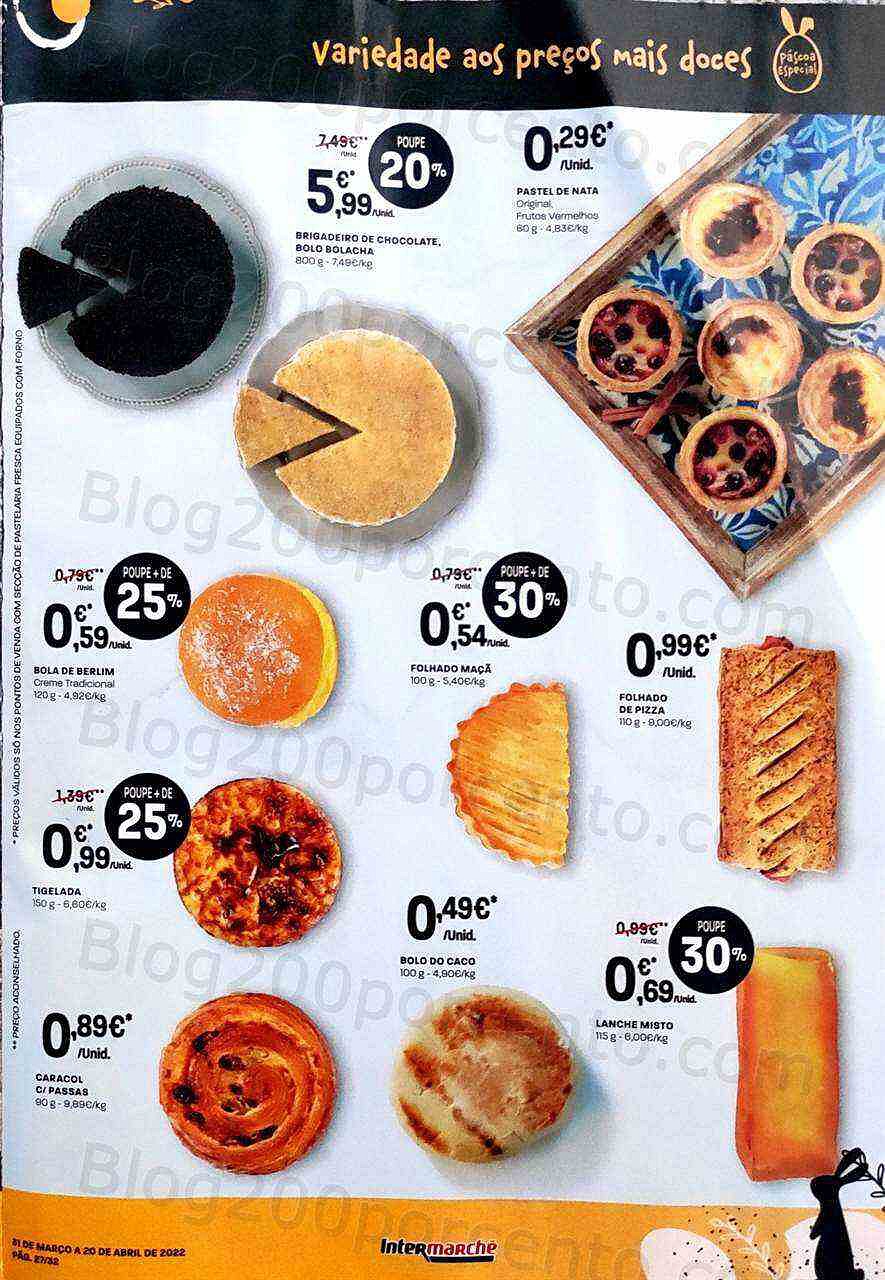 Antevisão Folheto INTERMARCHÉ Promoções de 31 março a 20 abril