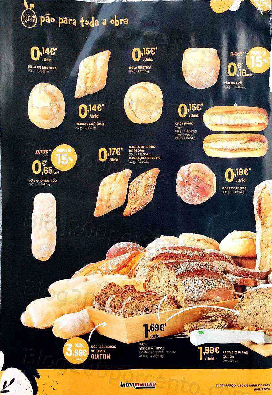 Antevisão Folheto INTERMARCHÉ Promoções de 31 março a 20 abril