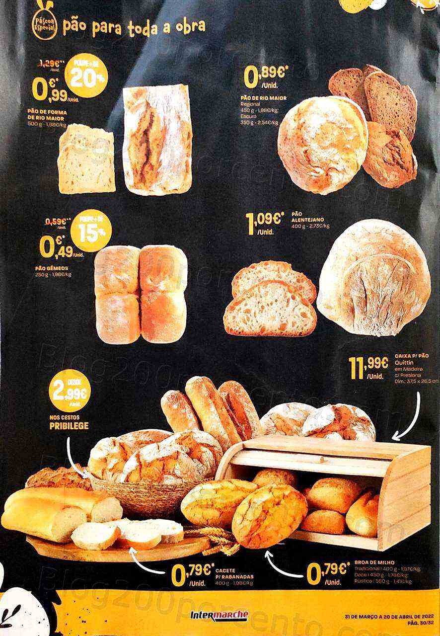 Antevisão Folheto INTERMARCHÉ Promoções de 31 março a 20 abril