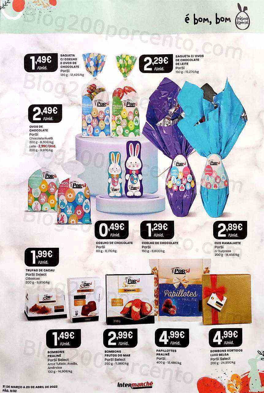 Antevisão Folheto INTERMARCHÉ Promoções de 31 março a 20 abril