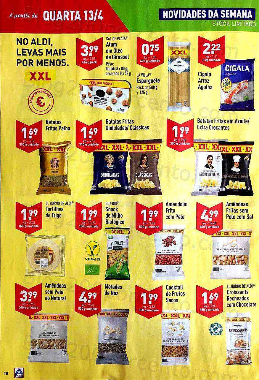 Antevisão Folheto ALDI Promoções de 13 a 19 abril