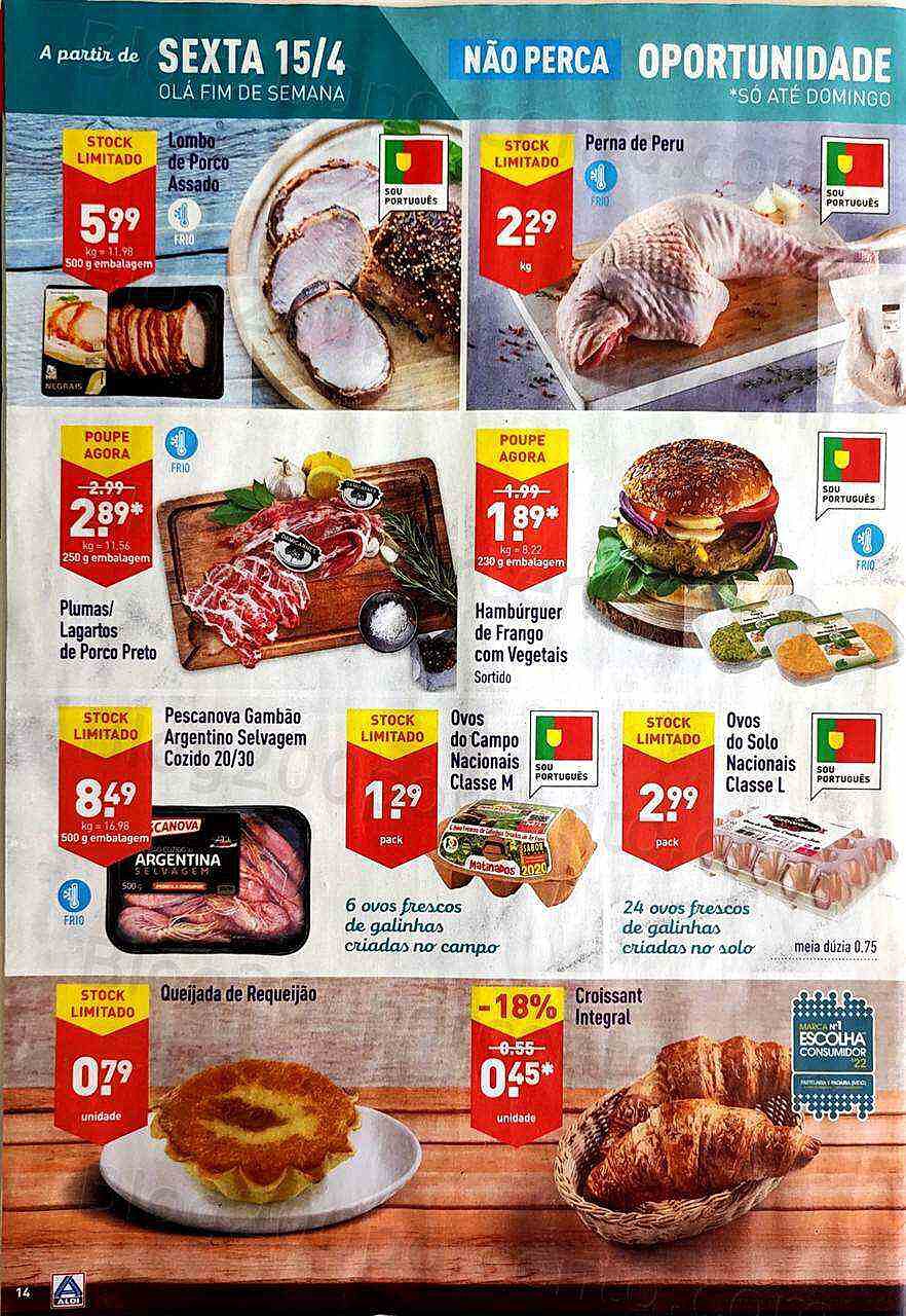 Antevisão Folheto ALDI Promoções de 13 a 19 abril