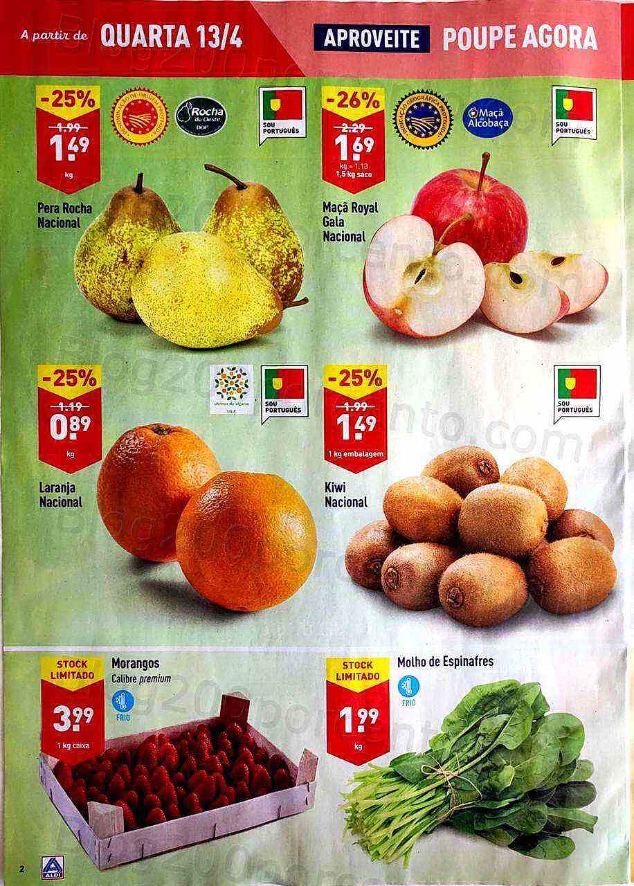 Antevisão Folheto ALDI Promoções de 13 a 19 abril