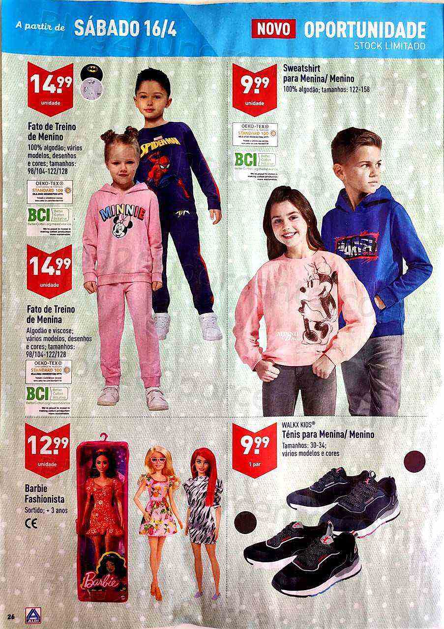 Antevisão Folheto ALDI Promoções de 13 a 19 abril