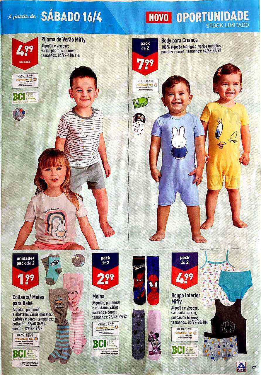 Antevisão Folheto ALDI Promoções de 13 a 19 abril