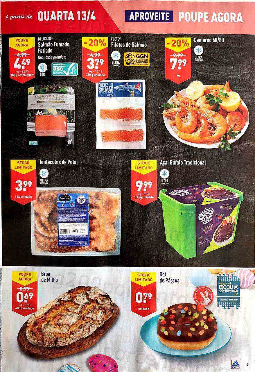 Antevisão Folheto ALDI Promoções de 13 a 19 abril