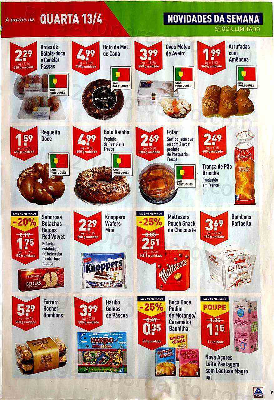 Antevisão Folheto ALDI Promoções de 13 a 19 abril