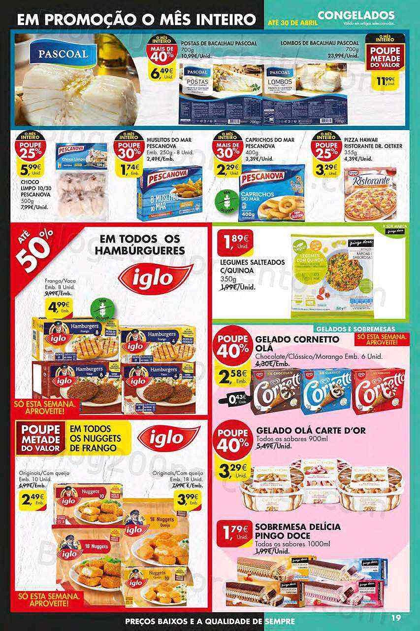Antevisão Folheto PINGO DOCE Lojas Pequenas Promoções de 5 a 11 abril