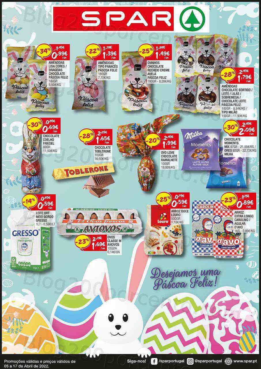 Antevisão Folheto SPAR 5 a 17 abril 