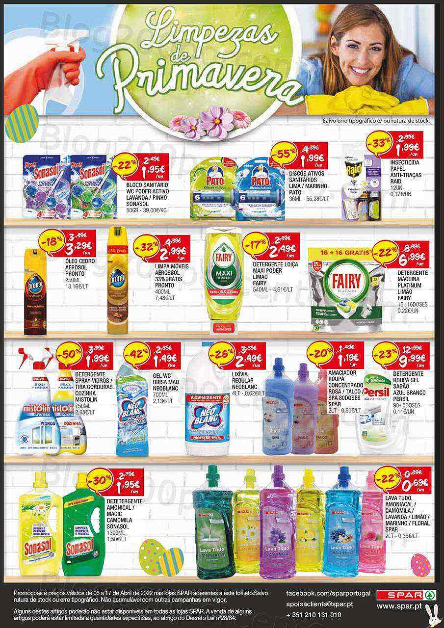 Antevisão Folheto SPAR 5 a 17 abril 