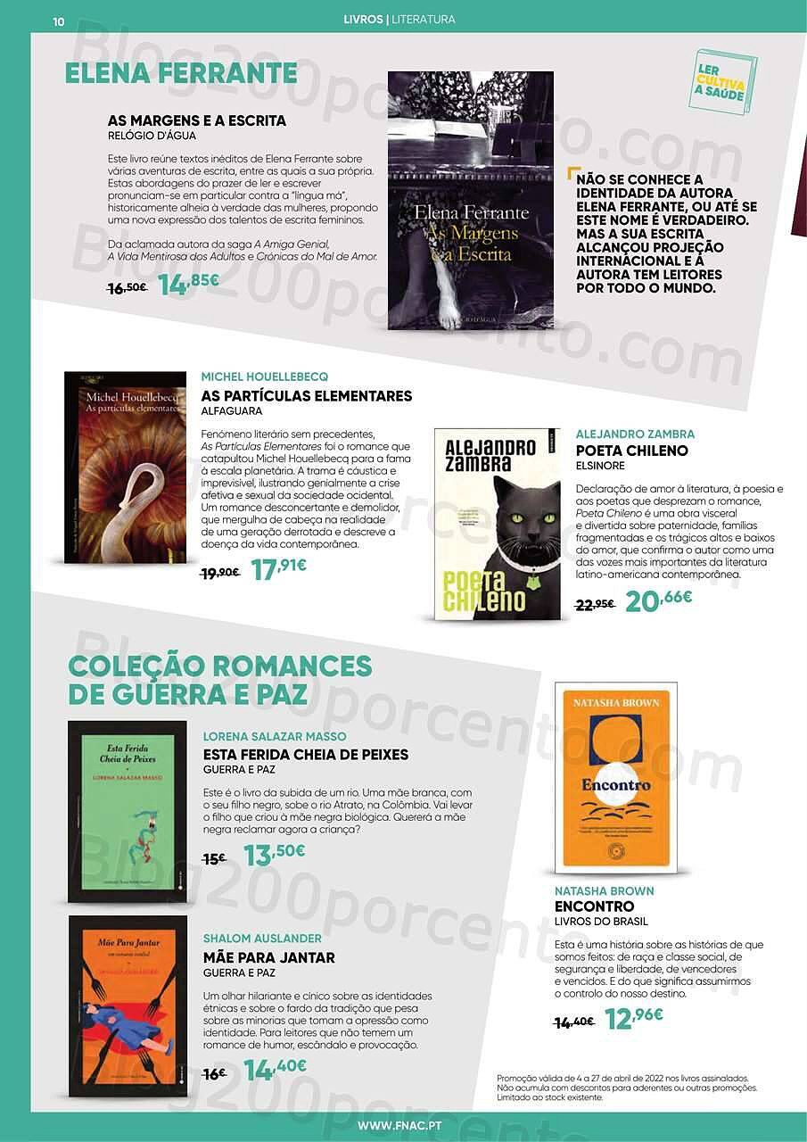 Antevisão Folheto Fnac Livros