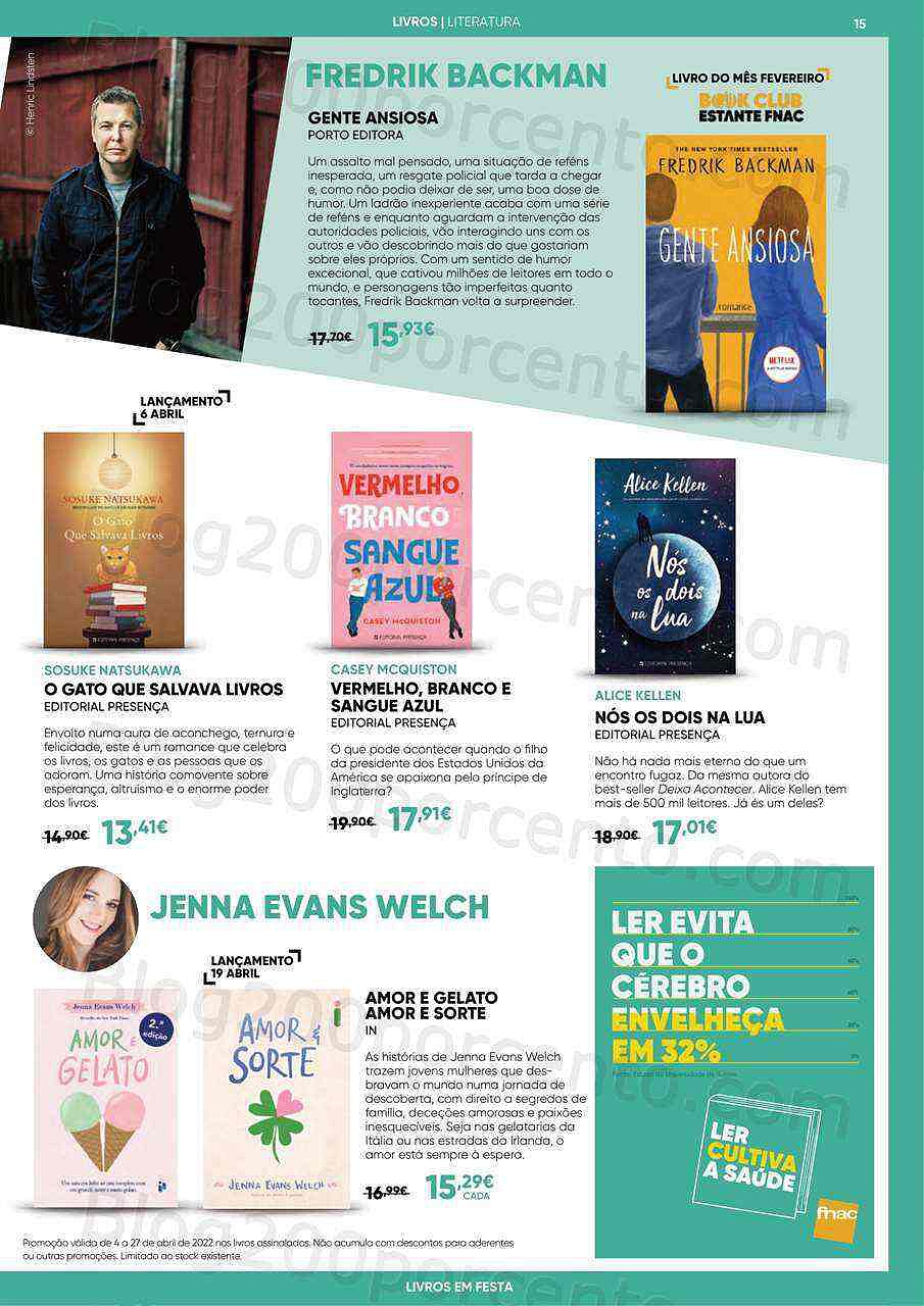 Antevisão Folheto Fnac Livros