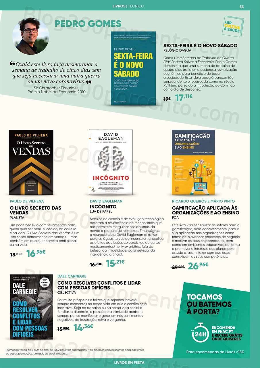 Antevisão Folheto Fnac Livros