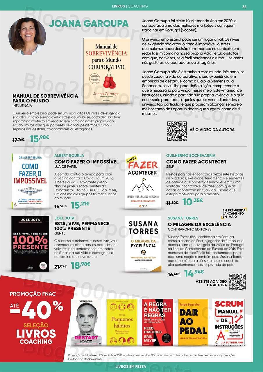 Antevisão Folheto Fnac Livros