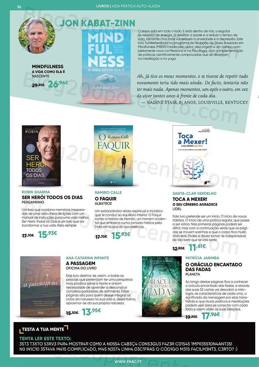 Antevisão Folheto Fnac Livros