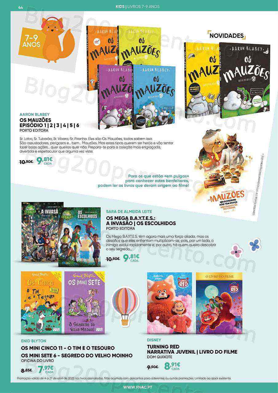 Antevisão Folheto Fnac Livros