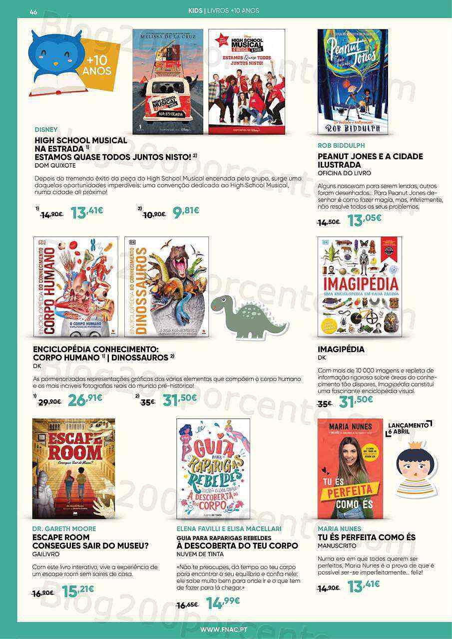 Antevisão Folheto Fnac Livros