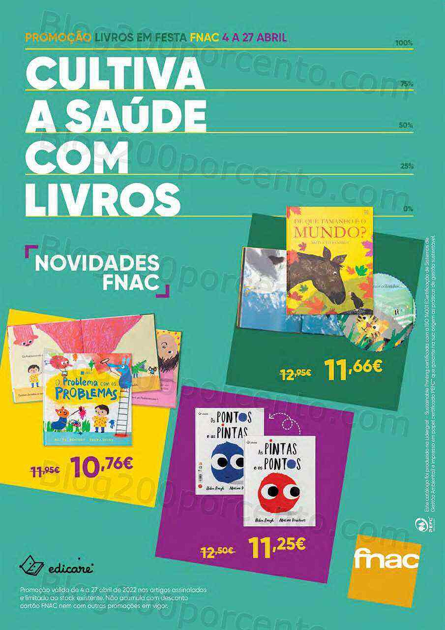 Antevisão Folheto Fnac Livros