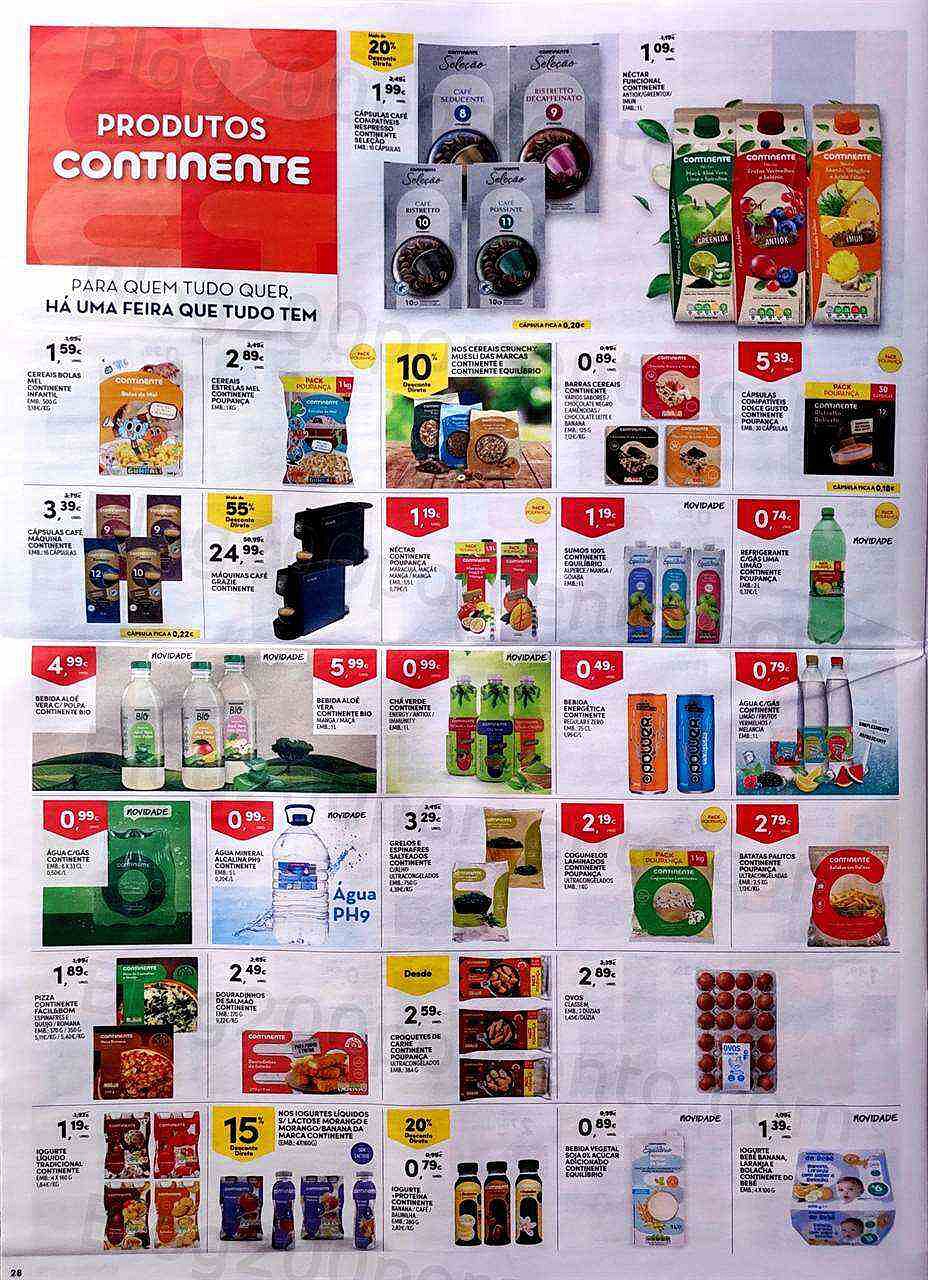 Antevisão Folheto CONTINENTE Promoções de 5 a 11 abril