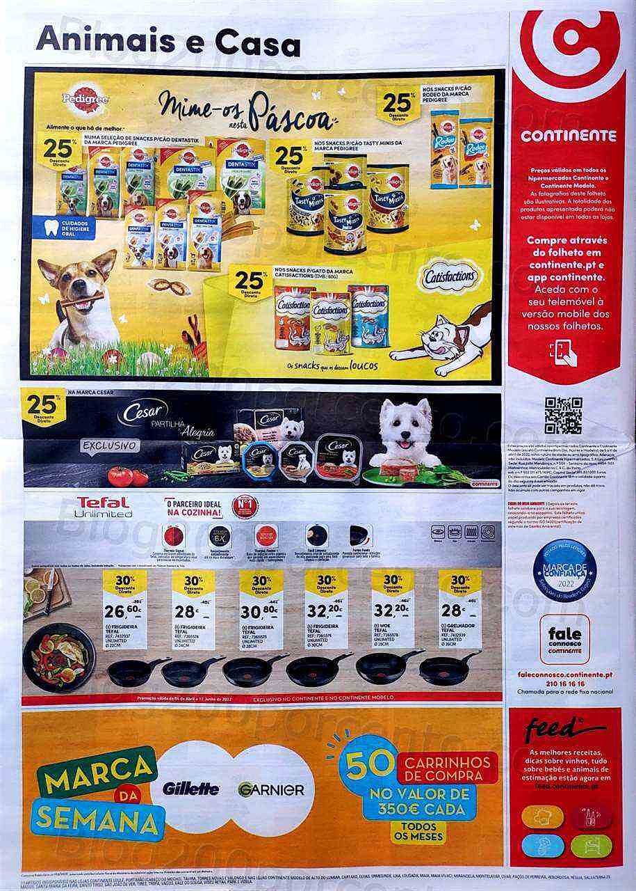 Antevisão Folheto CONTINENTE Promoções de 5 a 11 abril