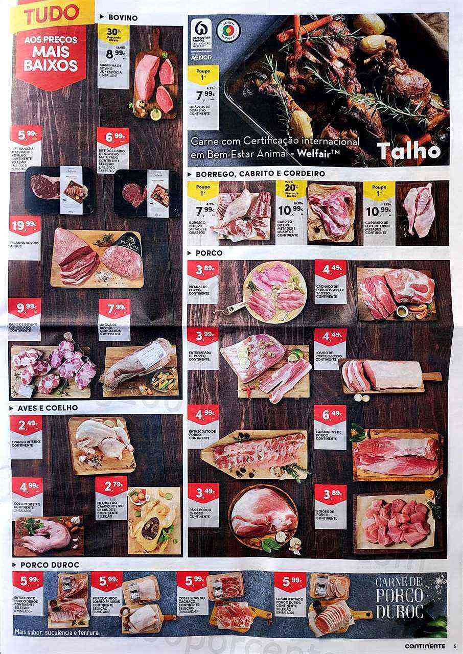 Antevisão Folheto CONTINENTE Promoções de 5 a 11 abril
