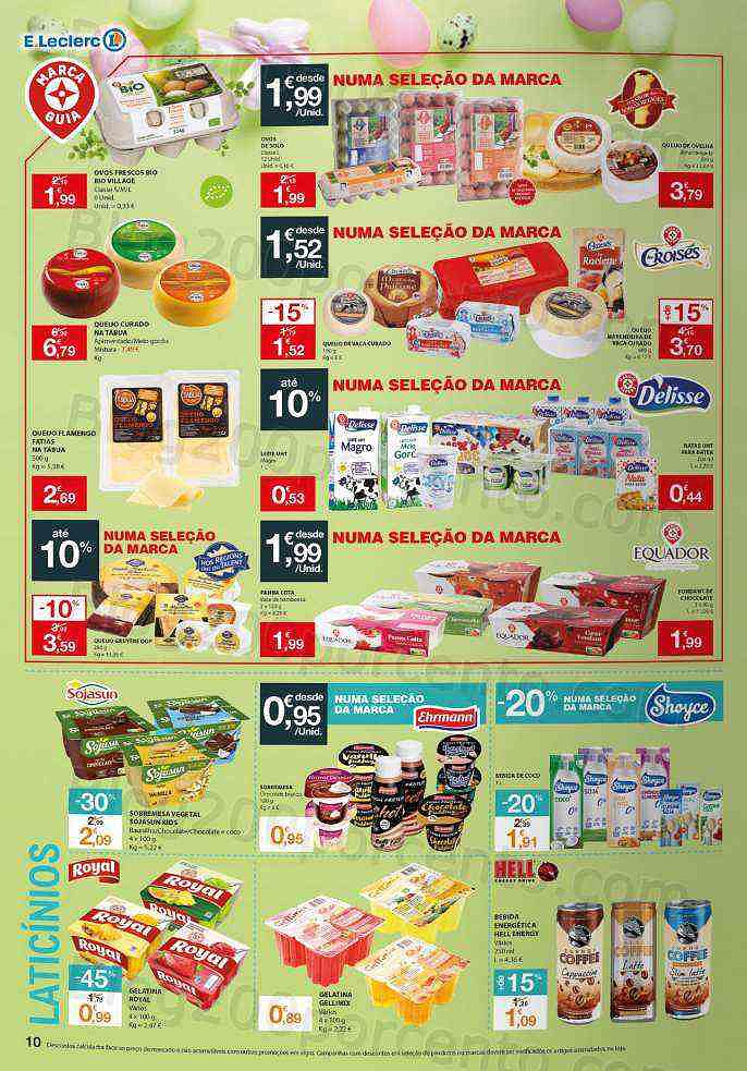 Antevisão Folheto E-LECLERC Promoções de 7 a 17 abril