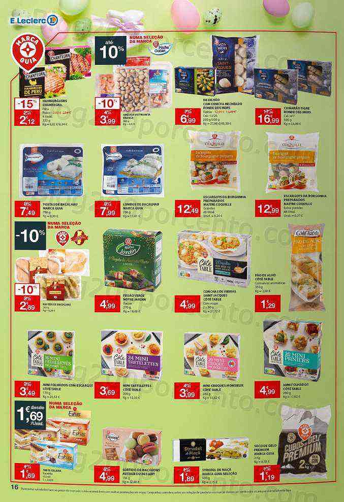 Antevisão Folheto E-LECLERC Promoções de 7 a 17 abril