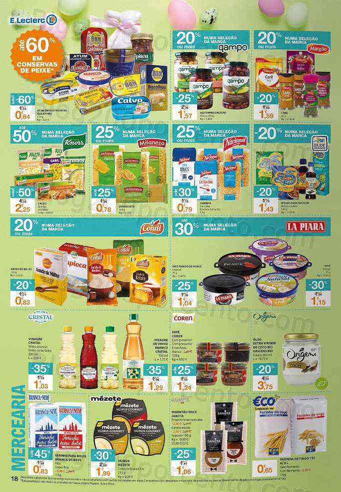 Antevisão Folheto E-LECLERC Promoções de 7 a 17 abril