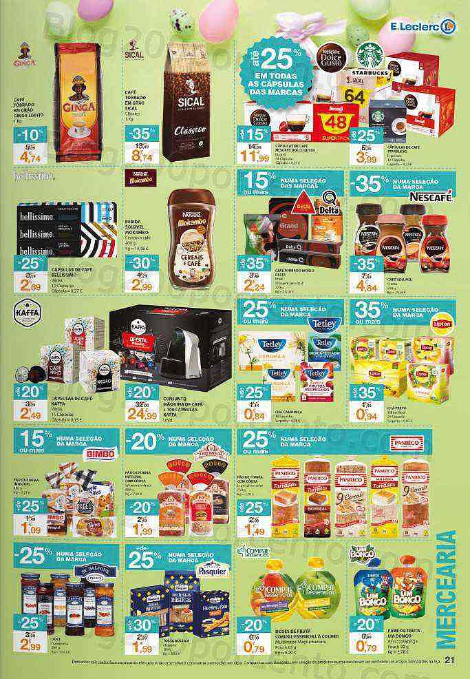 Antevisão Folheto E-LECLERC Promoções de 7 a 17 abril
