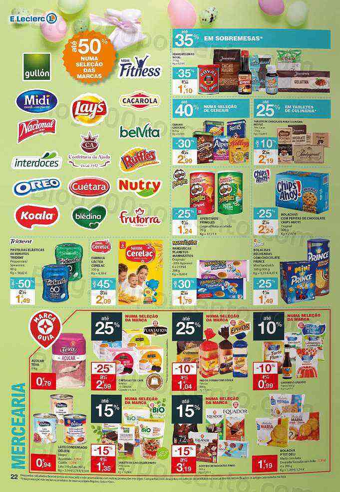 Antevisão Folheto E-LECLERC Promoções de 7 a 17 abril