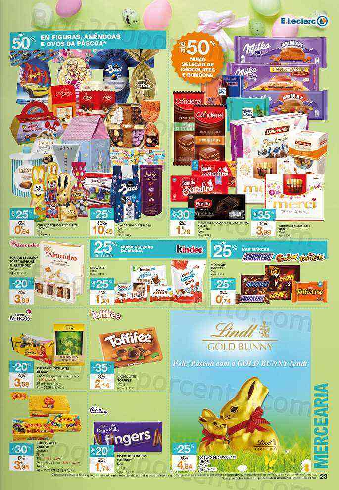 Antevisão Folheto E-LECLERC Promoções de 7 a 17 abril
