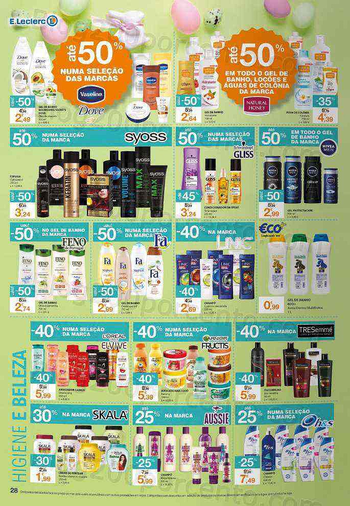Antevisão Folheto E-LECLERC Promoções de 7 a 17 abril