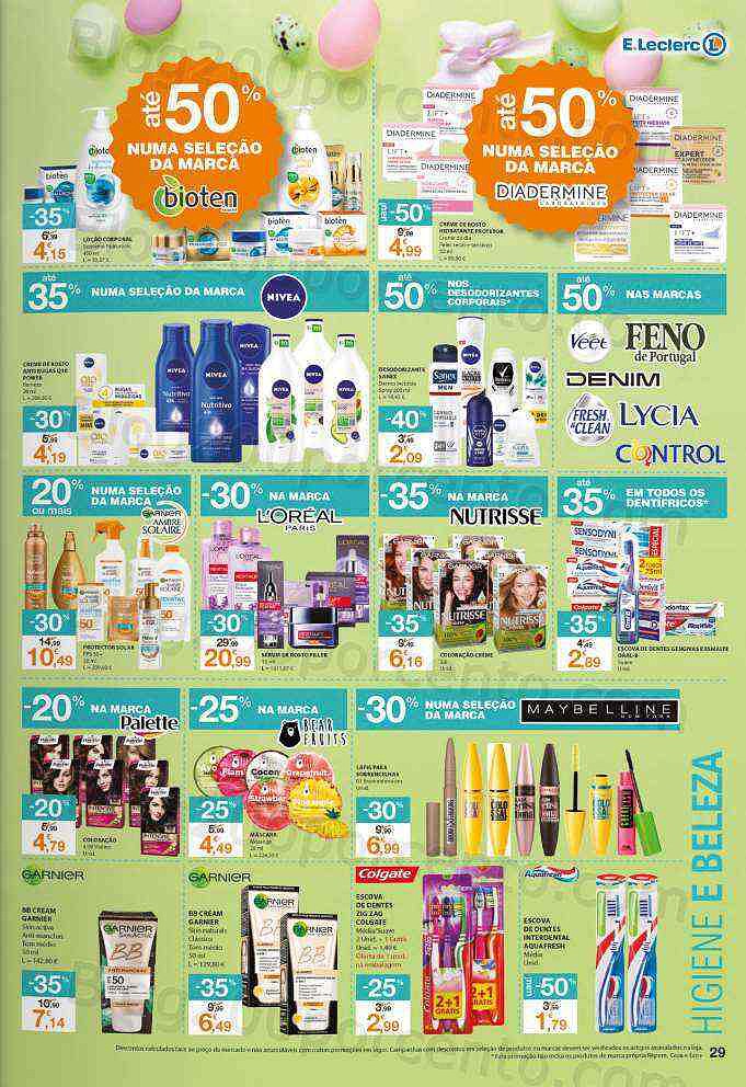 Antevisão Folheto E-LECLERC Promoções de 7 a 17 abril