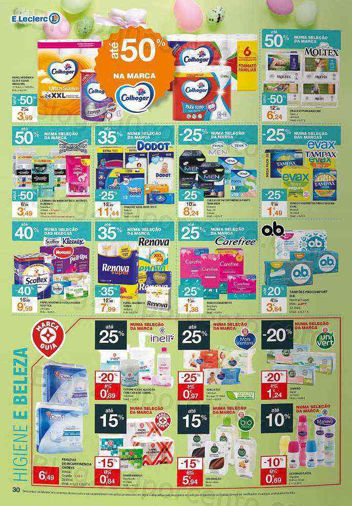 Antevisão Folheto E-LECLERC Promoções de 7 a 17 abril