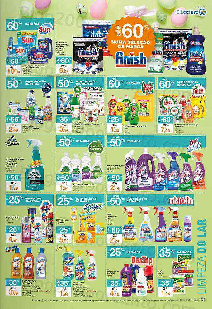 Antevisão Folheto E-LECLERC Promoções de 7 a 17 abril