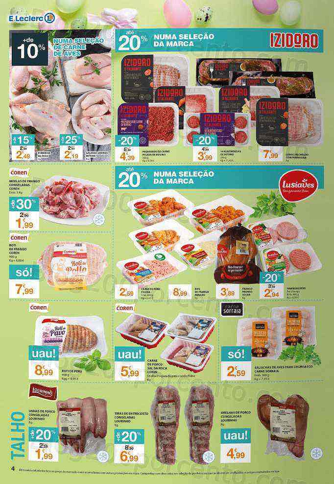 Antevisão Folheto E-LECLERC Promoções de 7 a 17 abril
