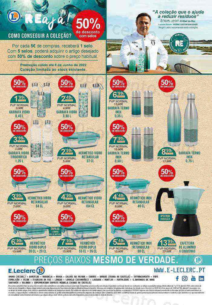 Antevisão Folheto E-LECLERC Promoções de 7 a 17 abril