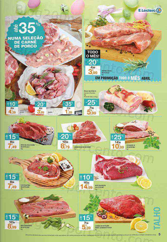 Antevisão Folheto E-LECLERC Promoções de 7 a 17 abril