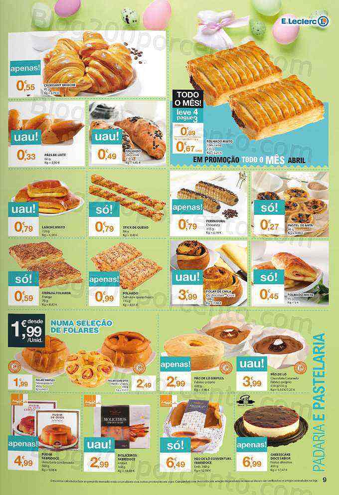Antevisão Folheto E-LECLERC Promoções de 7 a 17 abril