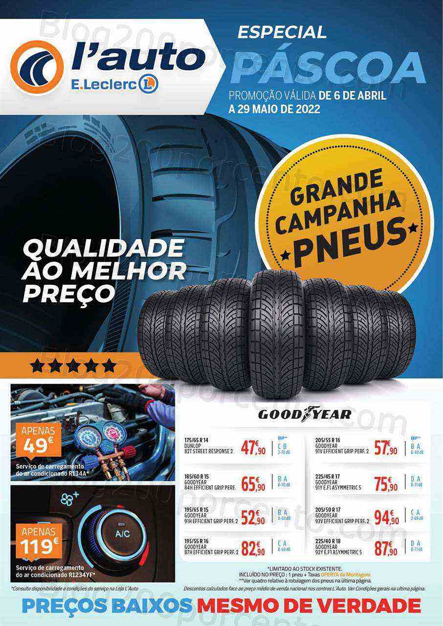 Antevisão Folheto E-LECLERC Auto Páscoa