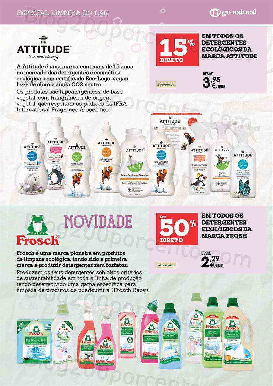 Antevisão Folheto GO NATURAL Feira da Primavera Promoções até 30 abril