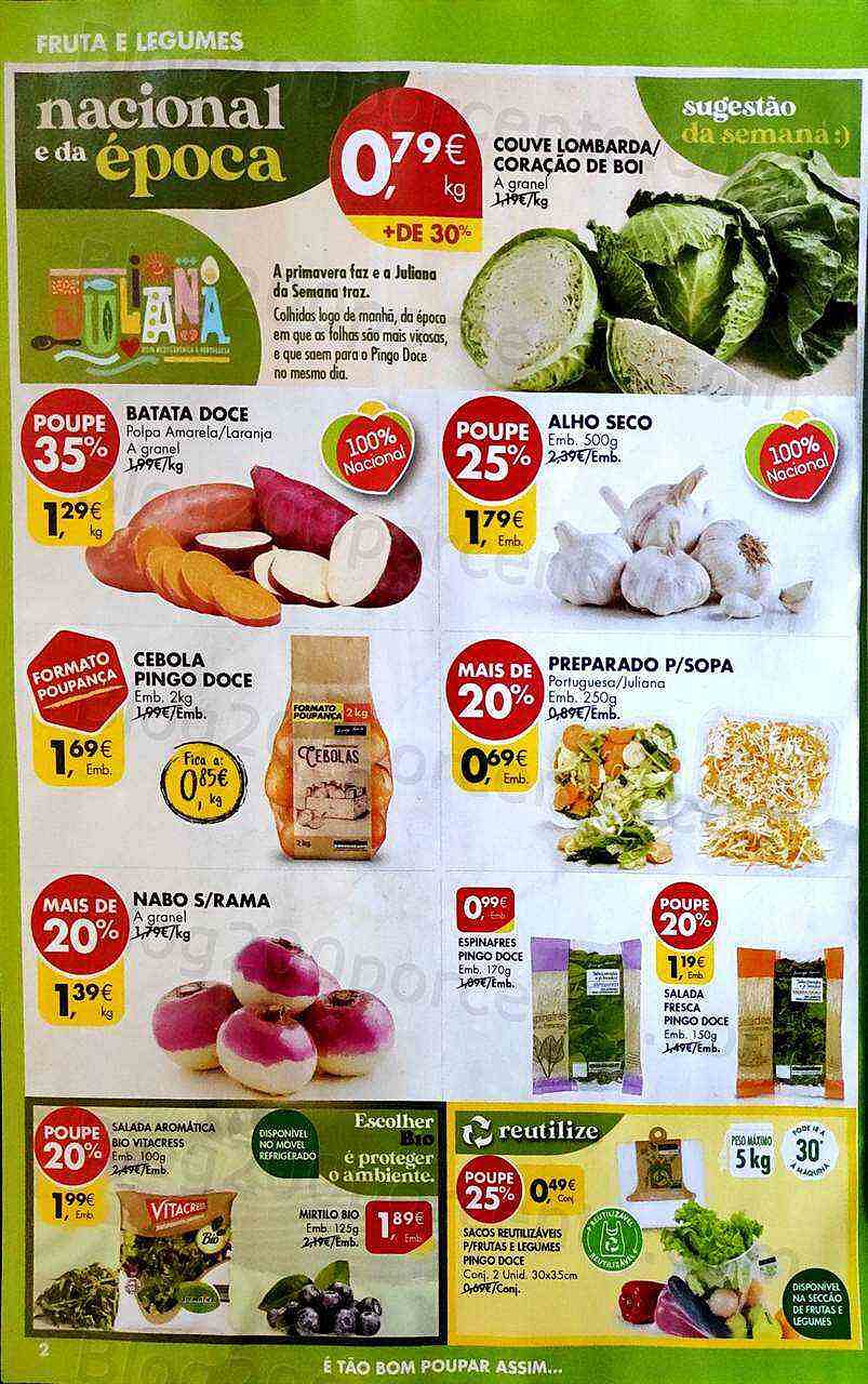 Antevisão Folheto PINGO DOCE Promoções de 5 a 11 abril