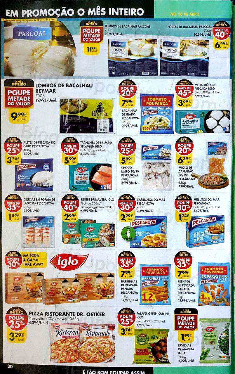 Antevisão Folheto PINGO DOCE Promoções de 5 a 11 abril
