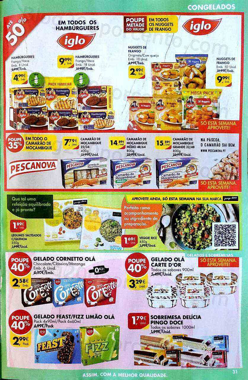 Antevisão Folheto PINGO DOCE Promoções de 5 a 11 abril