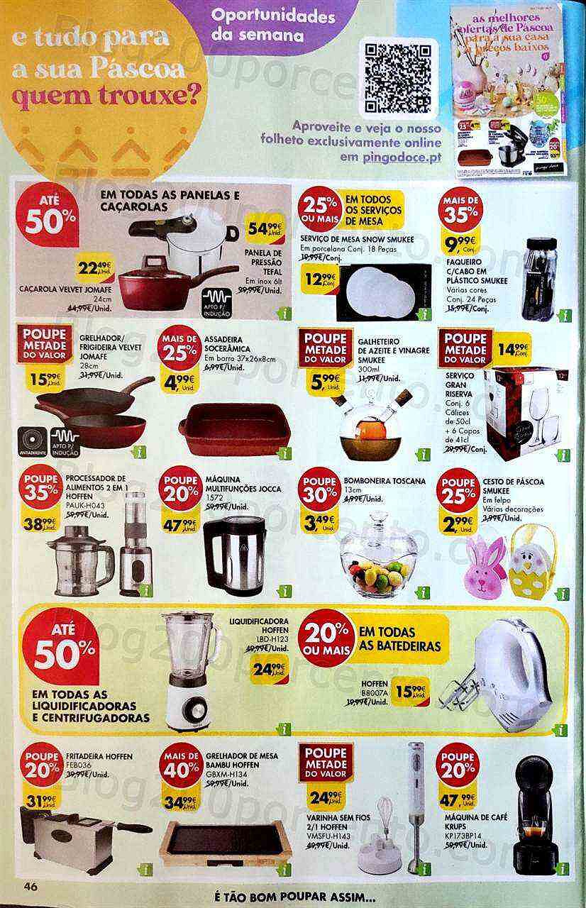 Antevisão Folheto PINGO DOCE Promoções de 5 a 11 abril