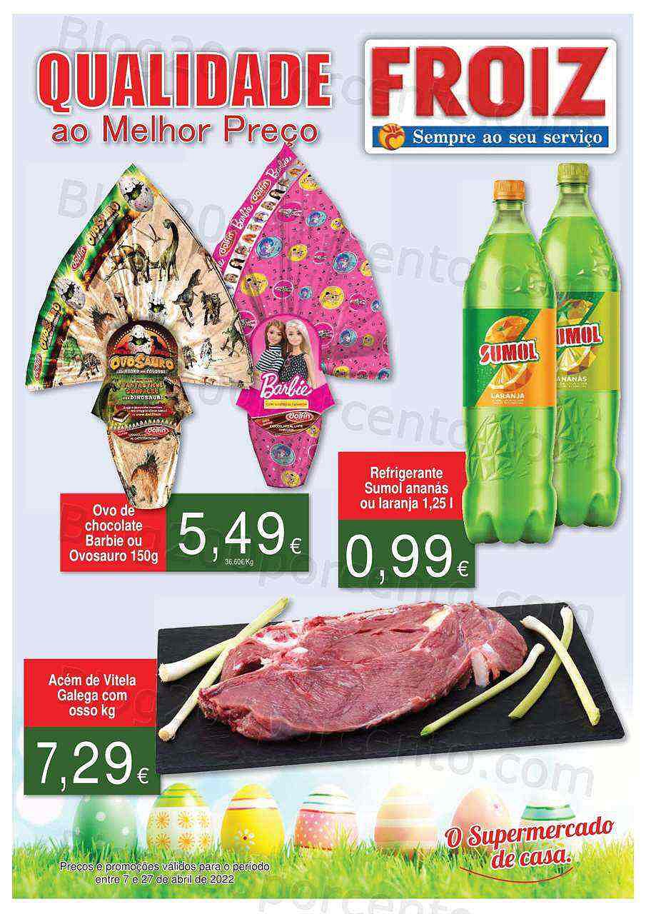 Antevisão Folheto FROIZ Páscoa