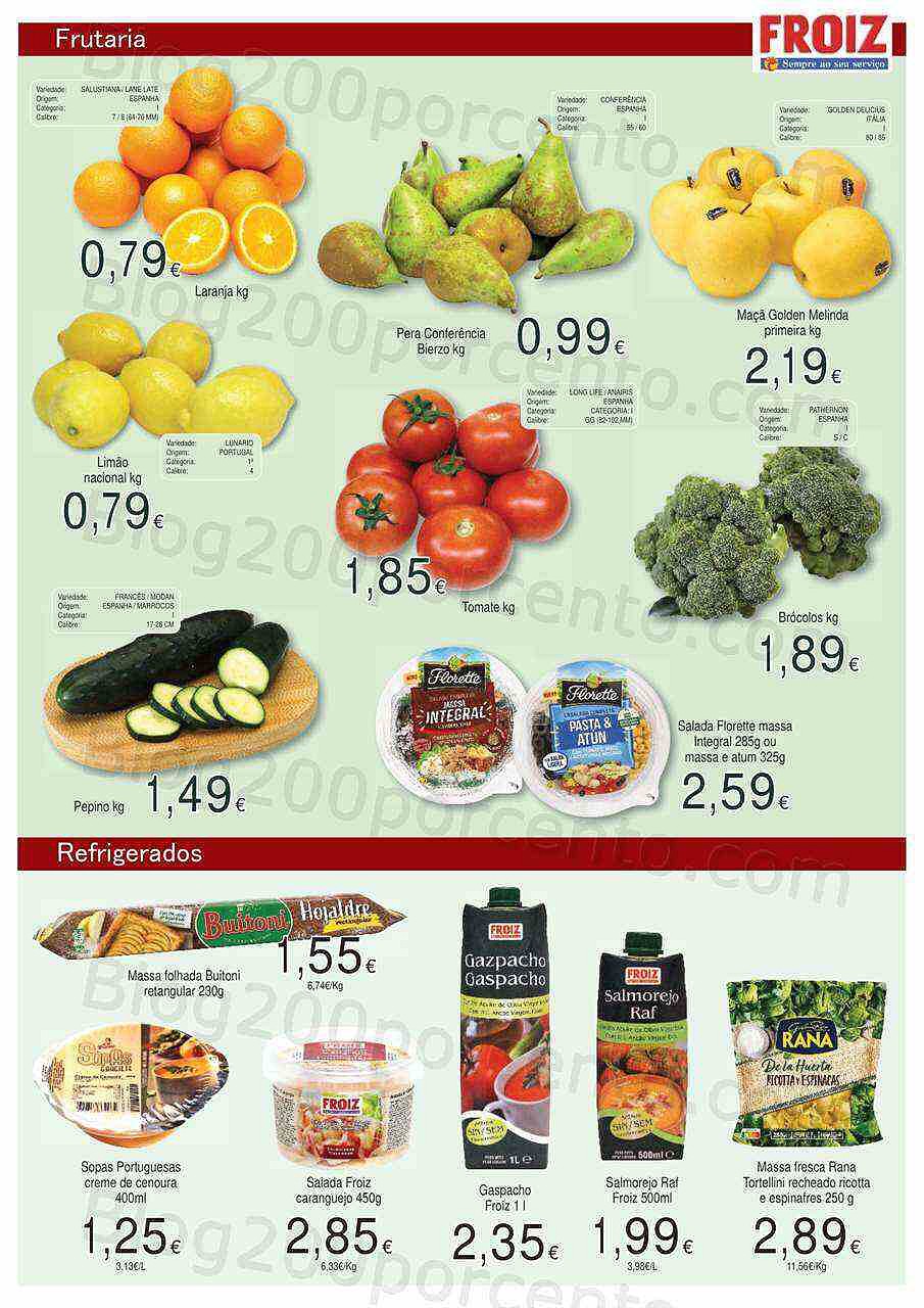 Antevisão Folheto FROIZ Promoções de 28 abril a 11 maio