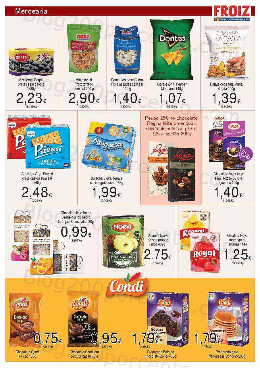 Antevisão Folheto FROIZ Promoções de 28 abril a 11 maio