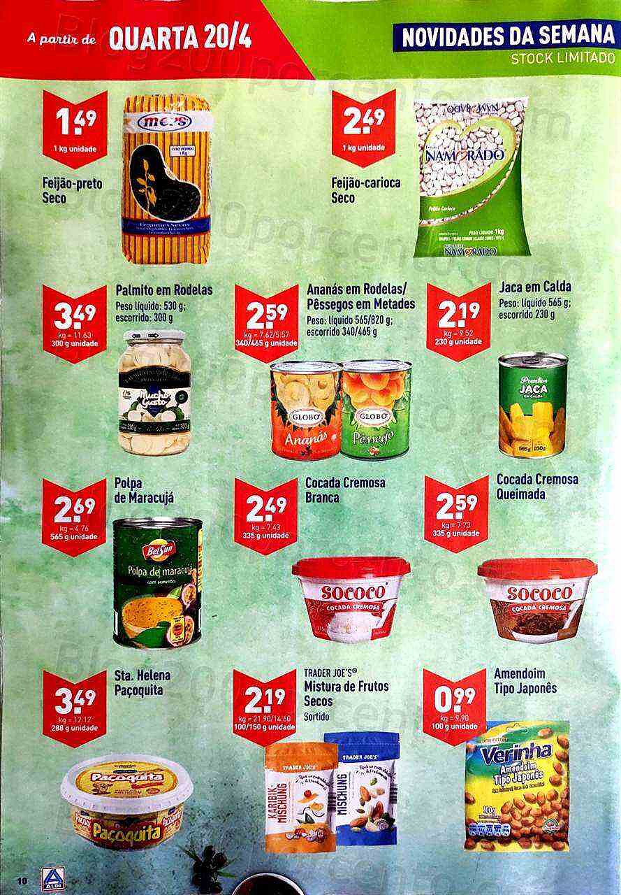 Antevisão Folheto ALDI Promoções de 20 a 26 abril
