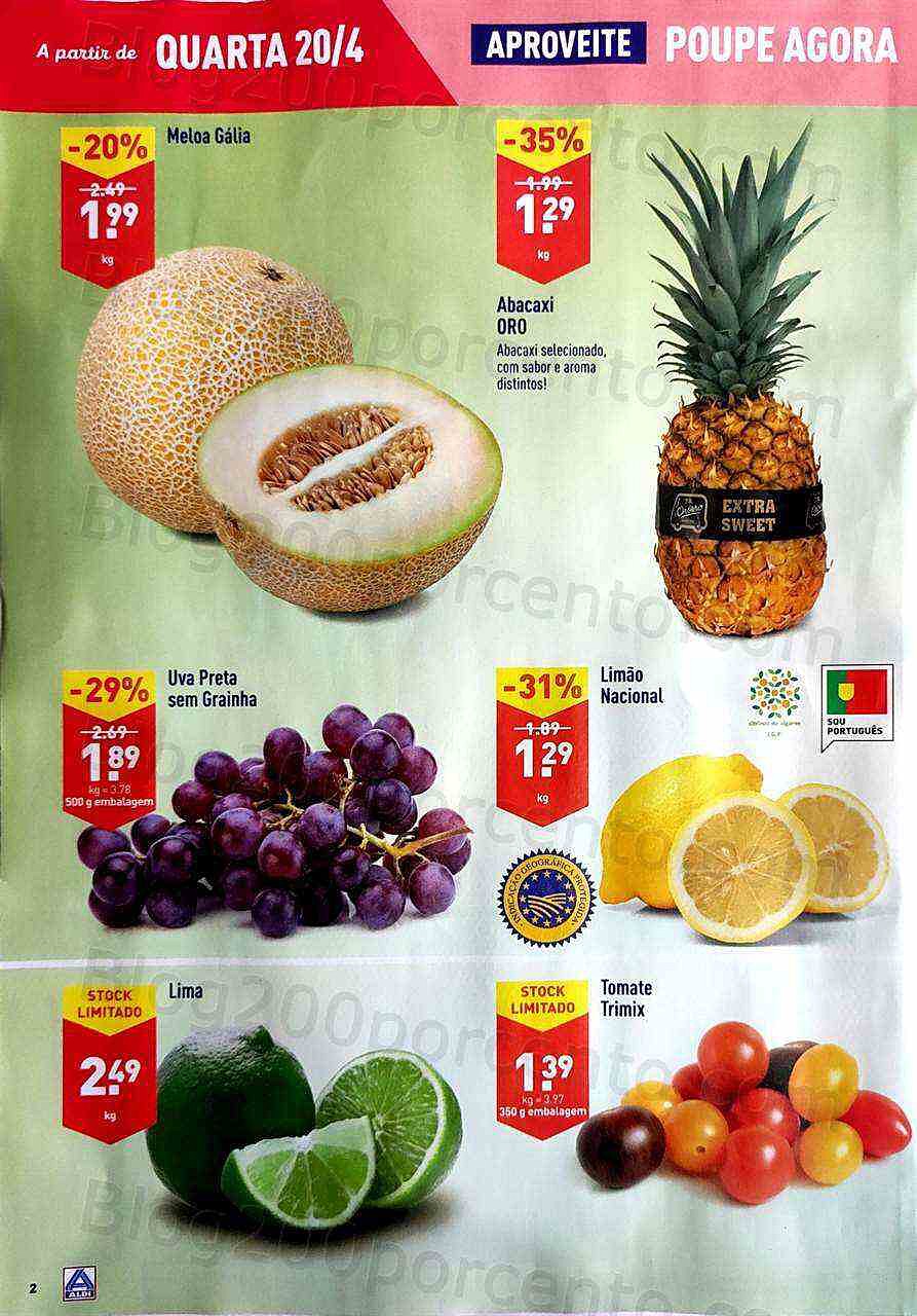 Antevisão Folheto ALDI Promoções de 20 a 26 abril